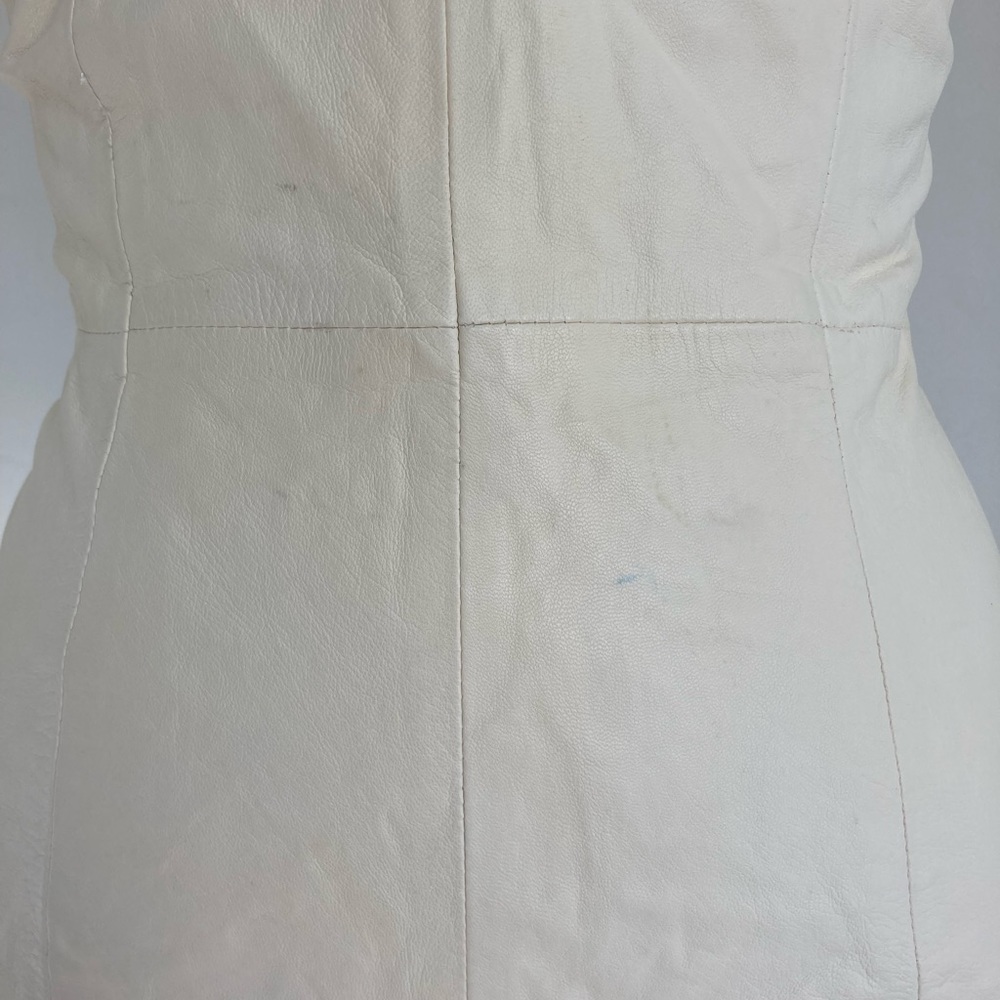 BIRD BY JUICY COUTURE LEATHER HALTER DRESS - Picture 10 of 15